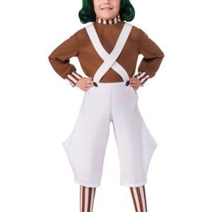 Willy Wonka Oompa Loompa Child Costume